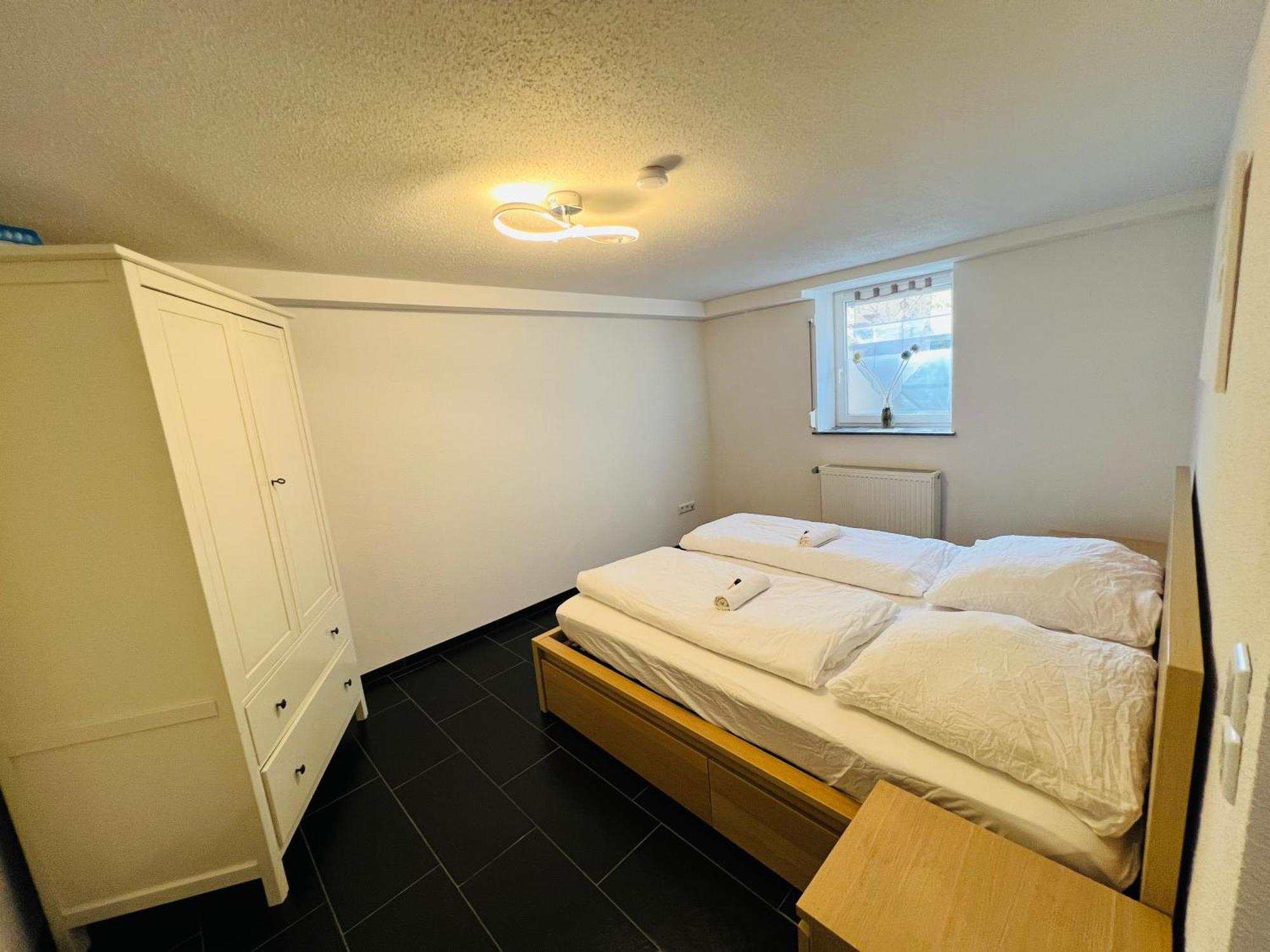 Souterrain 2 Zimmer Wohnung Freiburg Seepark Eksteriør bilde