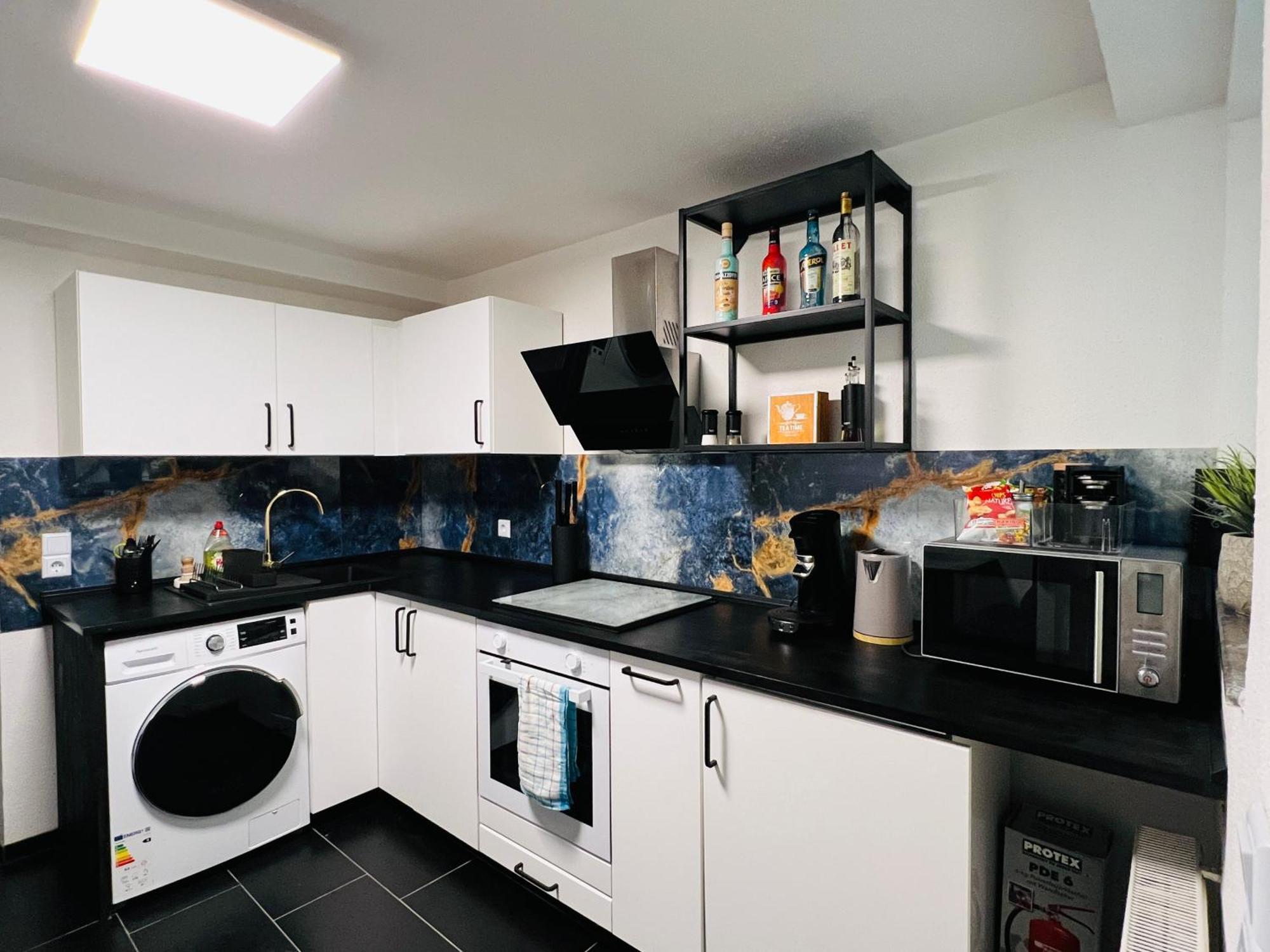 Souterrain 2 Zimmer Wohnung Freiburg Seepark Eksteriør bilde